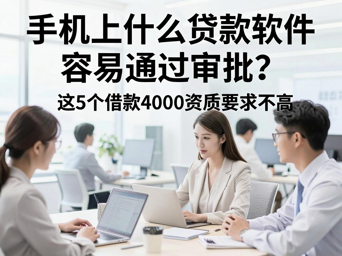 手机上什么贷款软件容易通过审批？这5个借款4000资质要求不高