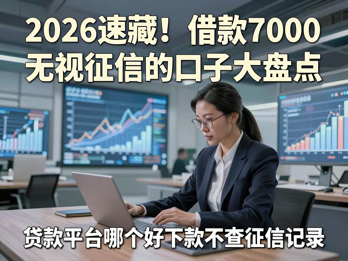 2026速藏!借款7000无视征信的口子大盘点,贷款平台哪个好下款不查征信记录?