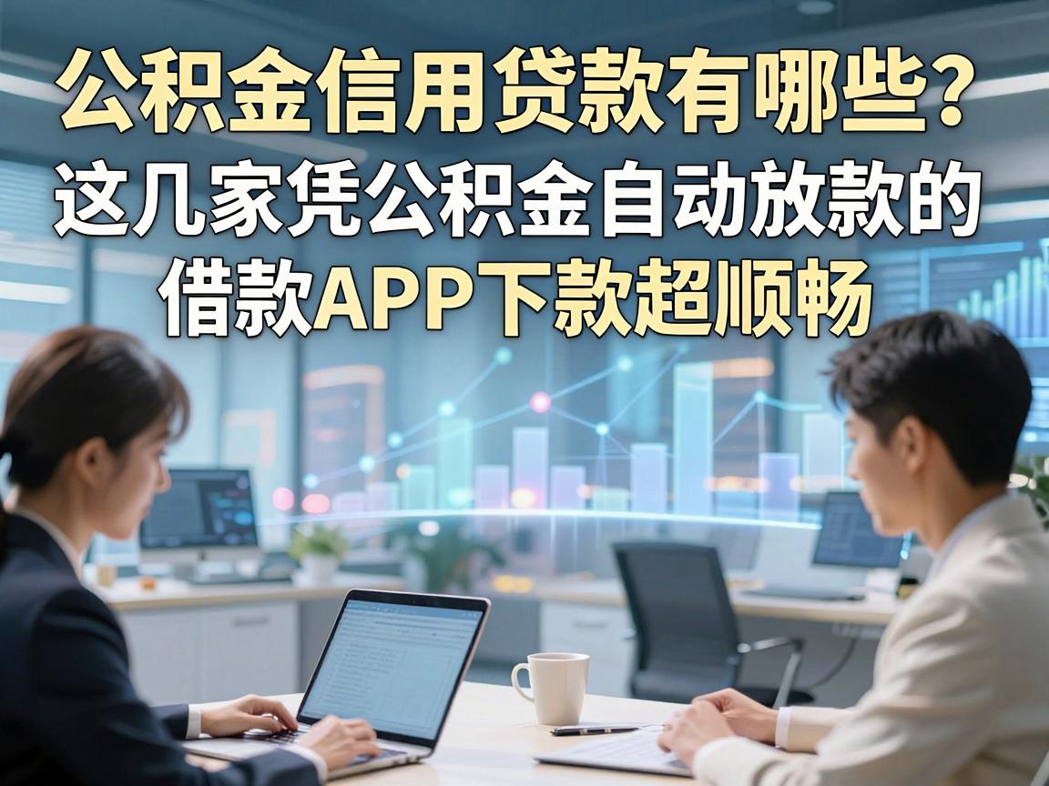 公积金信用贷款有哪些？这几家凭公积金自动放款的借款APP下款超顺畅