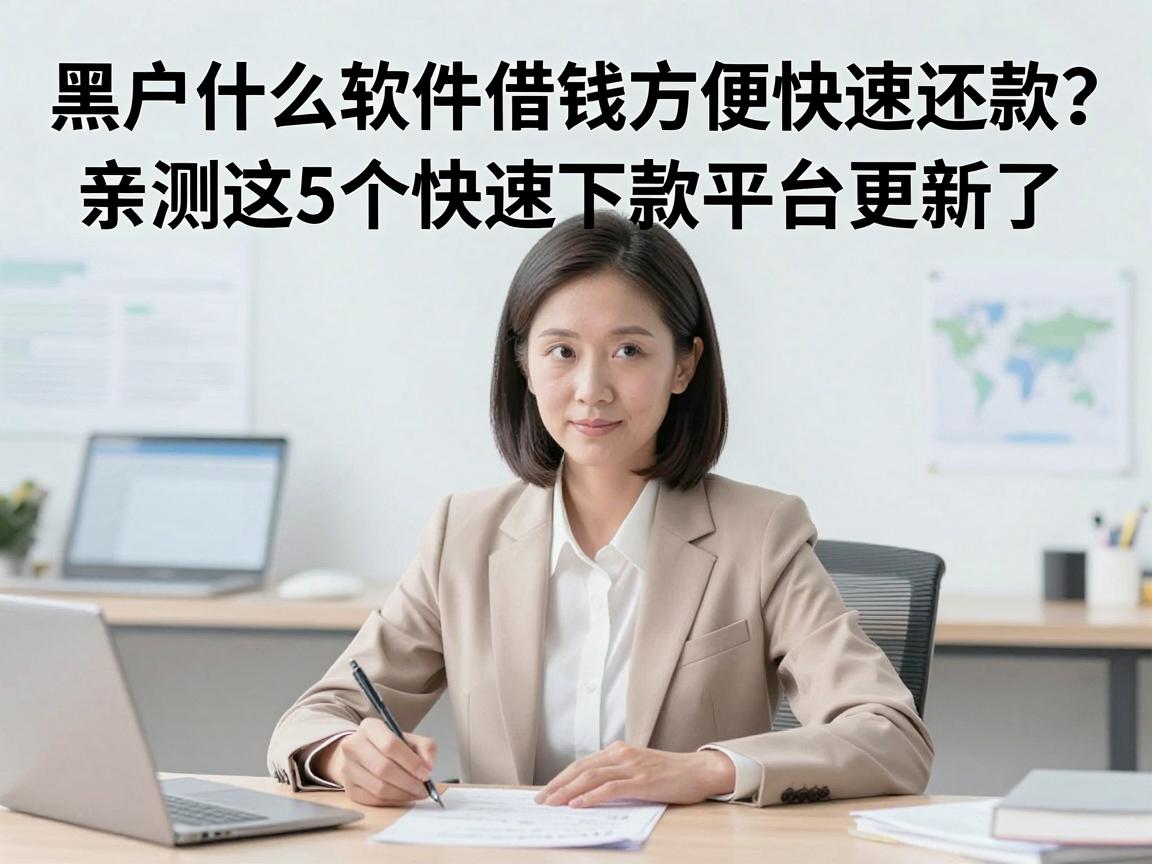 黑户什么软件借钱方便快速还款?亲测这5个快速下款平台更新了!