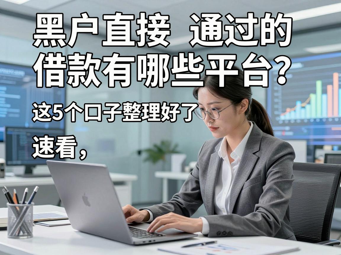 黑户直接通过的借款有哪些平台?这5个口子整理好了,速看!