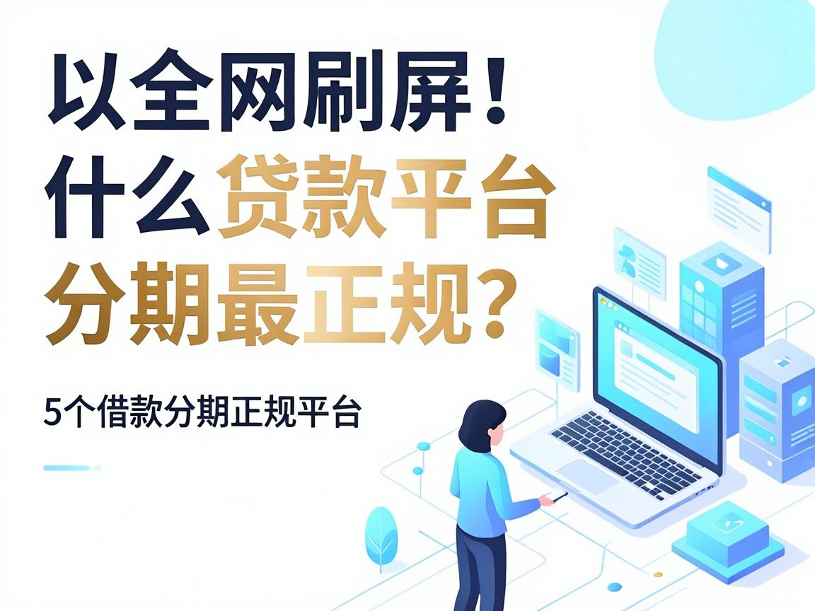 全网刷屏！什么贷款平台分期最正规？5个借款分期正规平台高效详解