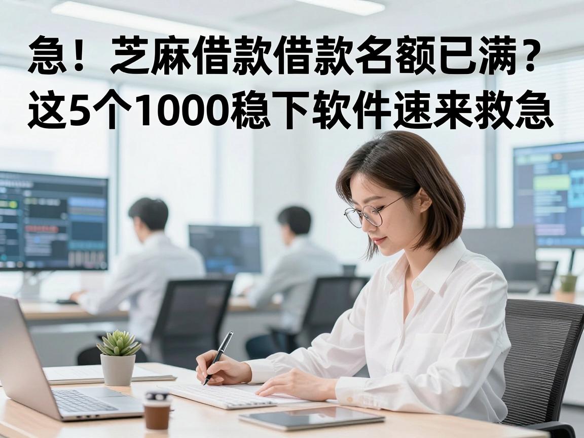 急！芝麻借款借款名额已满？这5个1000稳下软件速来救急