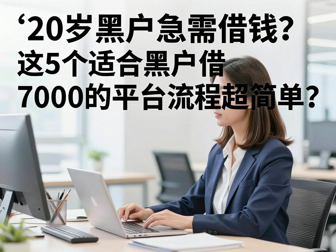 20岁黑户急需借钱？这5个适合黑户借7000的平台流程超简单