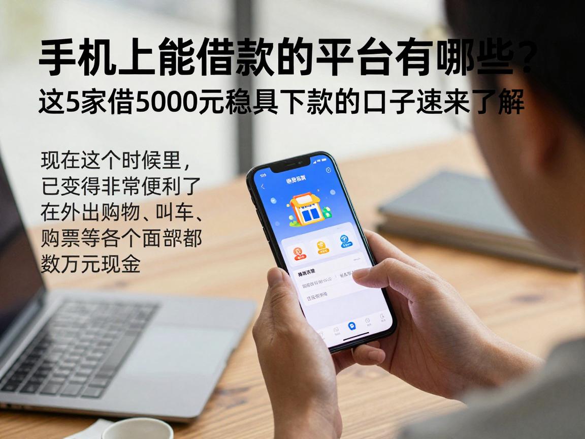手机上能借款的平台有哪些？这5家借5000元稳妥下款的口子速来了解