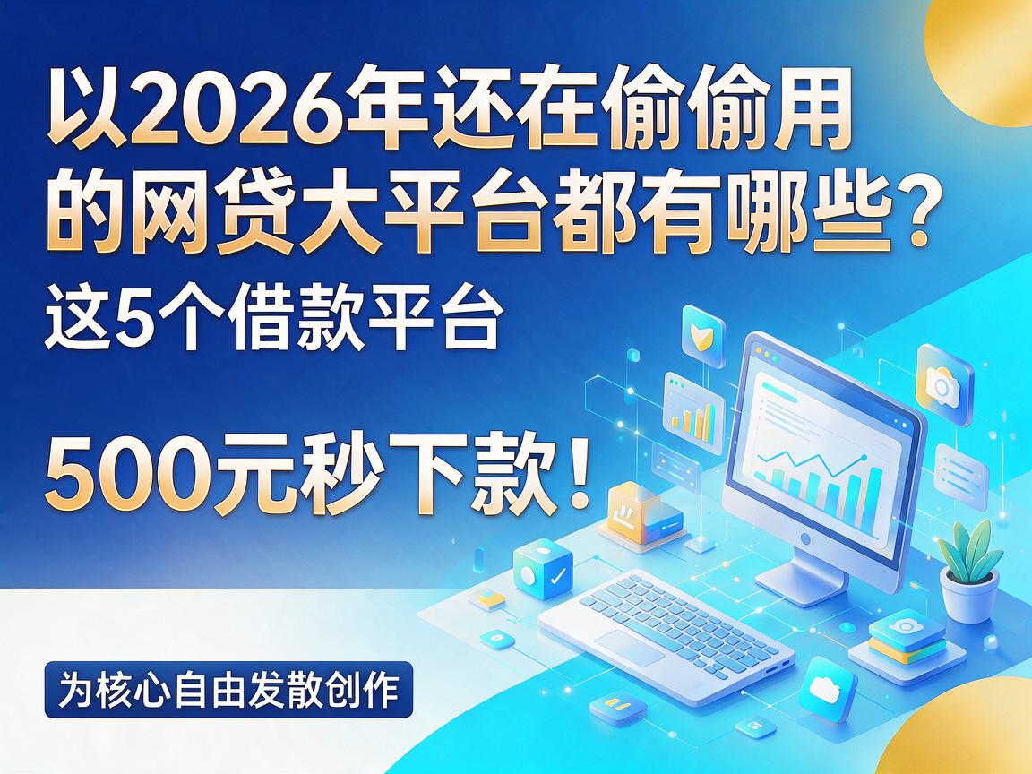 2026年还在偷偷用的网贷大平台都有哪些？这5个借款平台500元秒下款！