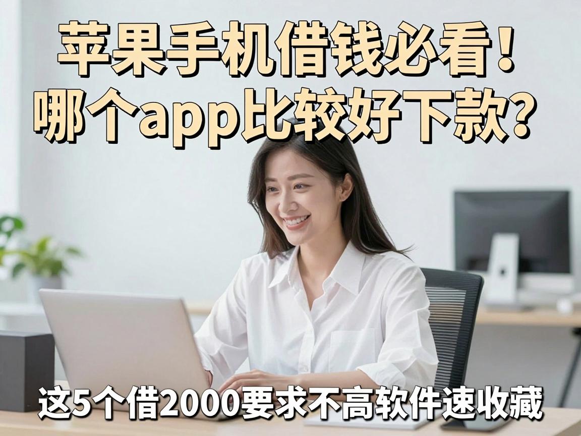 苹果手机借钱必看！哪个app比较好下款？这5个借2000要求不高软件速收藏