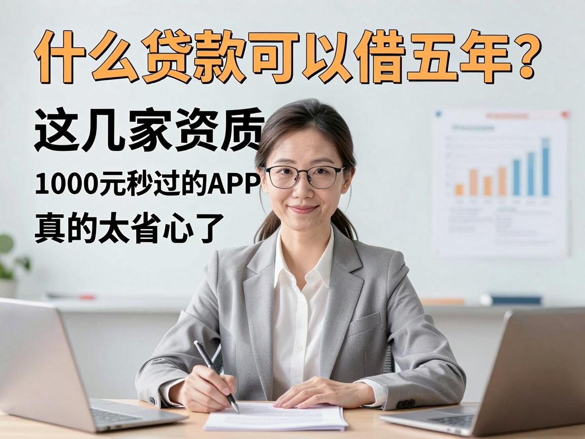 什么贷款可以借五年？这几家资质要求低、1000元秒过的APP，真的太省心了