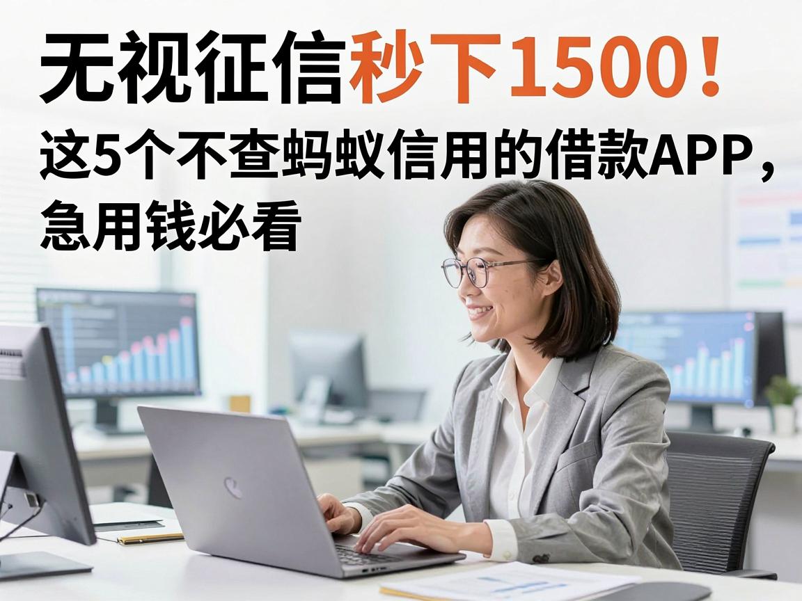 无视征信秒下1500！这5个不查蚂蚁信用的借款APP，急用钱必看