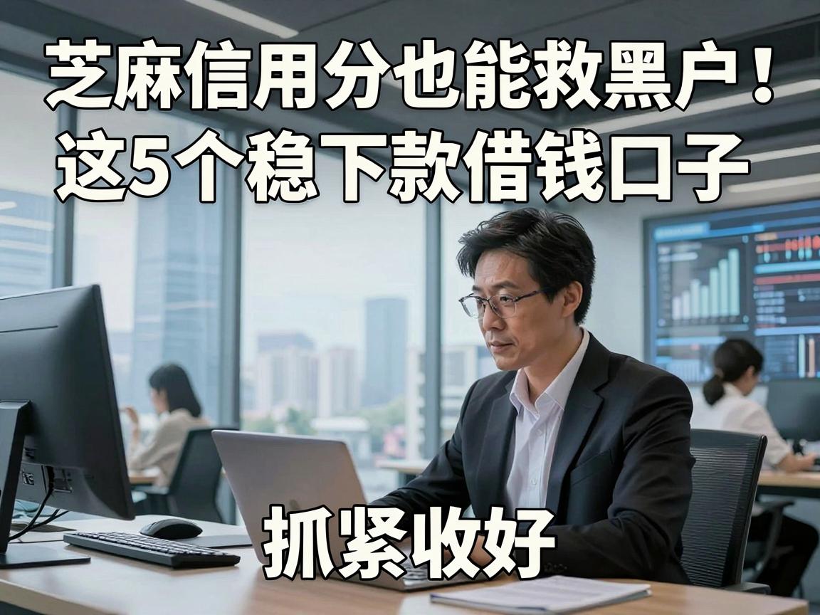 芝麻信用分也能救黑户！这5个稳下款借钱口子，抓紧收好