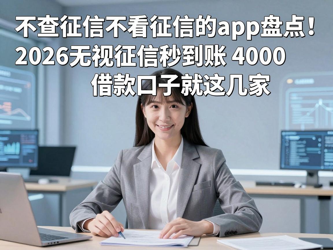 不查征信不看征信的app盘点！2026无视征信秒到账4000借款口子就这几家