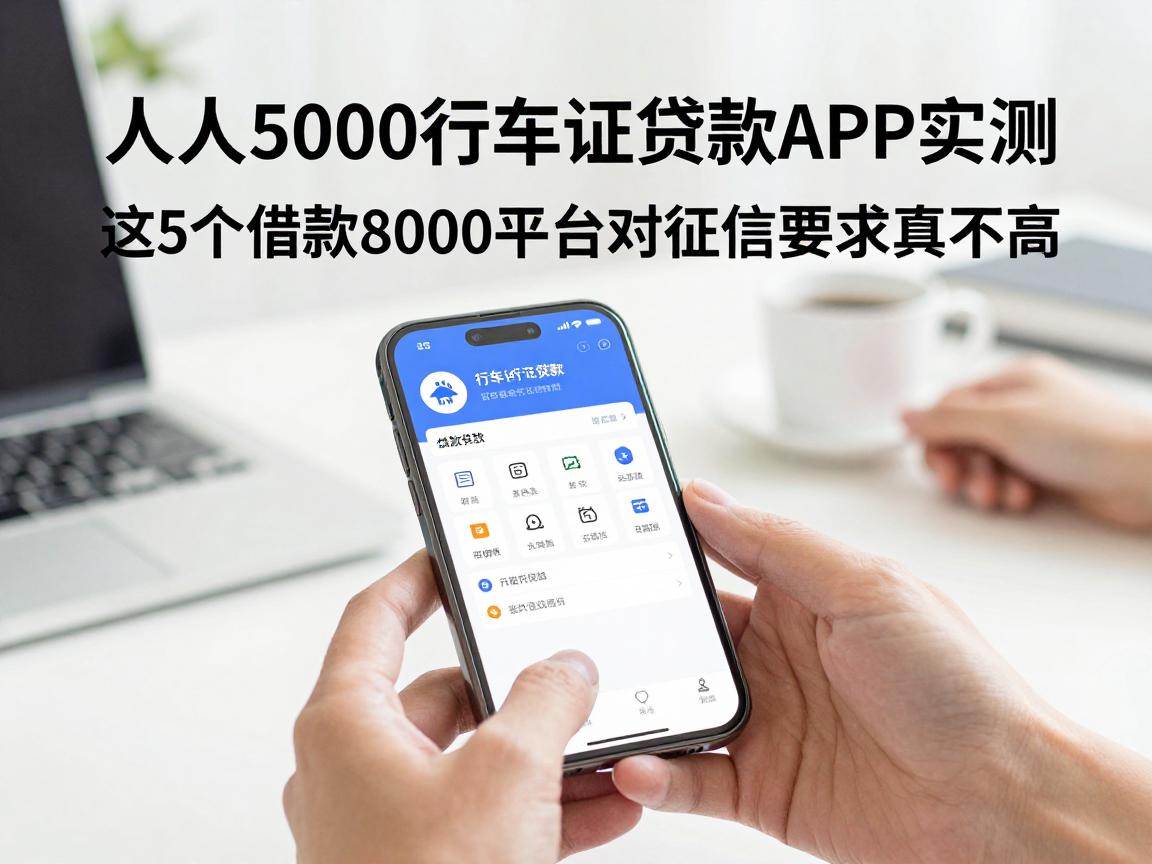 人人5000行车证贷款APP实测！2026秒批口子大公开，这5个借款8000平台对征信要求真不高