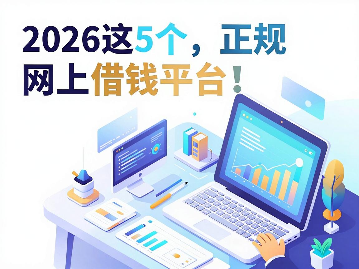 黑户特别容易贷款的软件推荐来了！2026这5个正规网上借钱平台必看