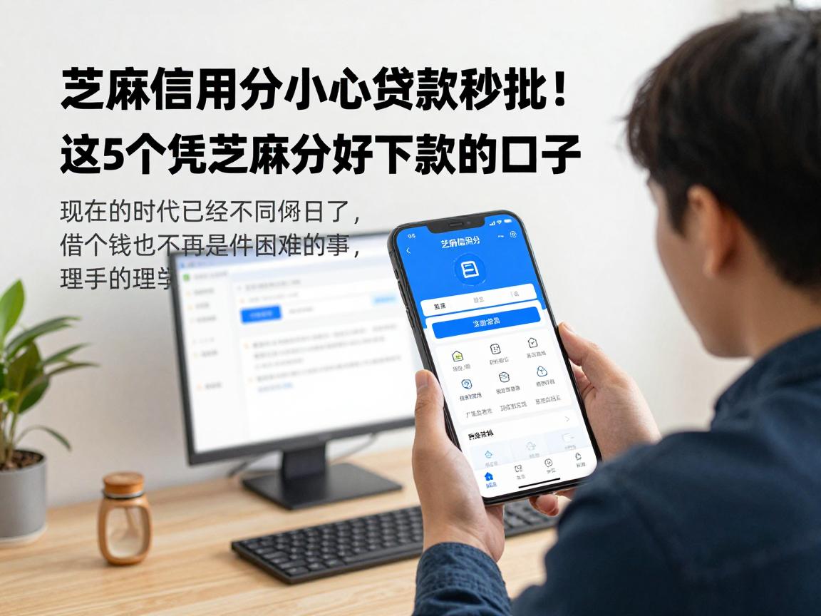 芝麻信用分小额贷款秒批！这5个凭芝麻分好下款的口子太实用了