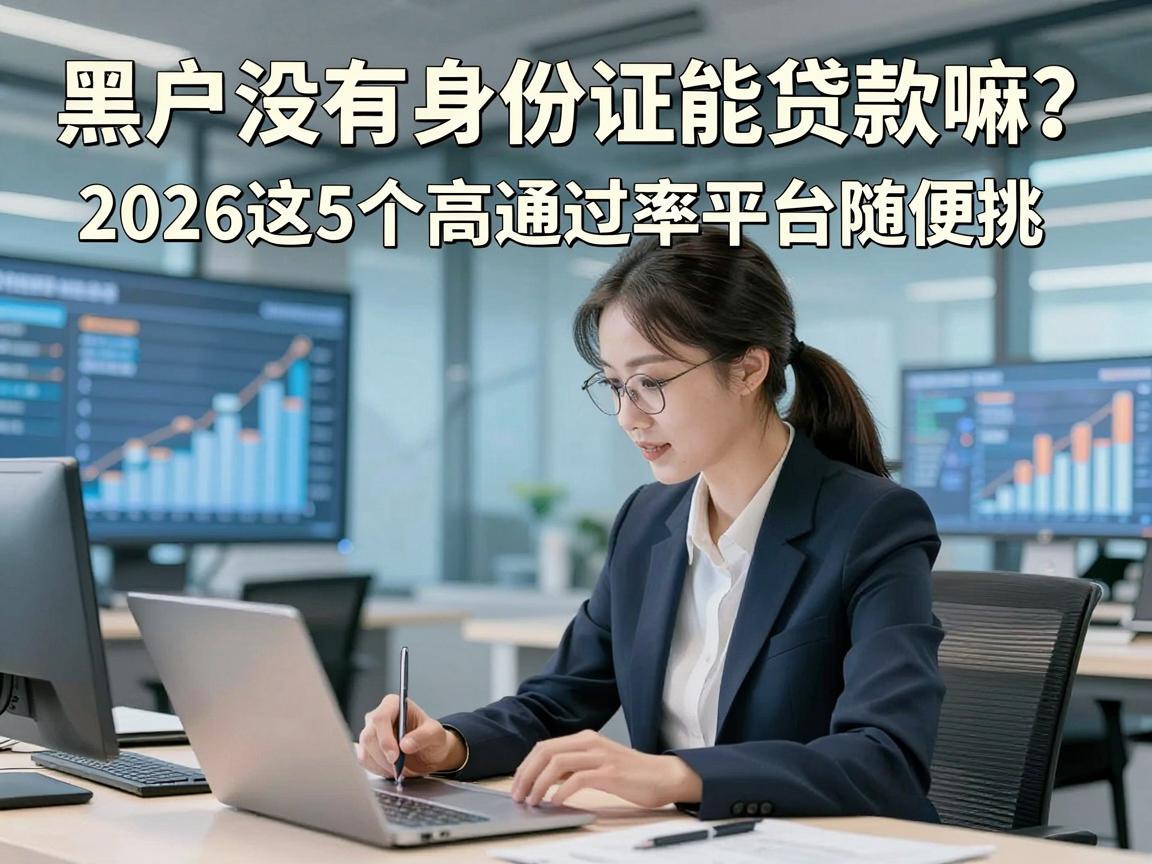 黑户没有身份证能贷款嘛？2026这5个高通过率平台随便挑！