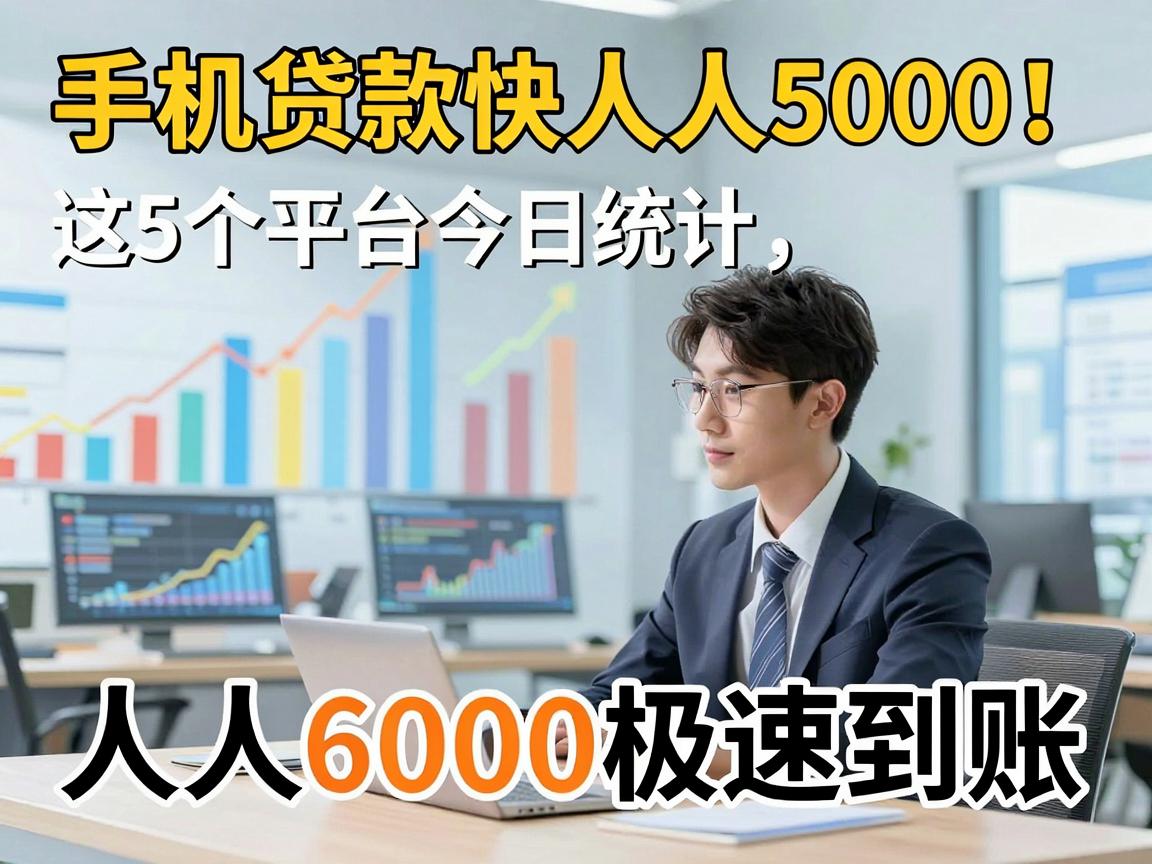 手机贷款快人人5000！这5个平台今日统计，人人6000极速到账