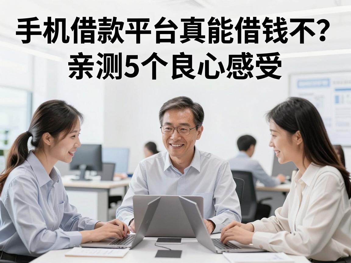手机借款平台真能借钱不？亲测5个良心感受，看完秒懂！