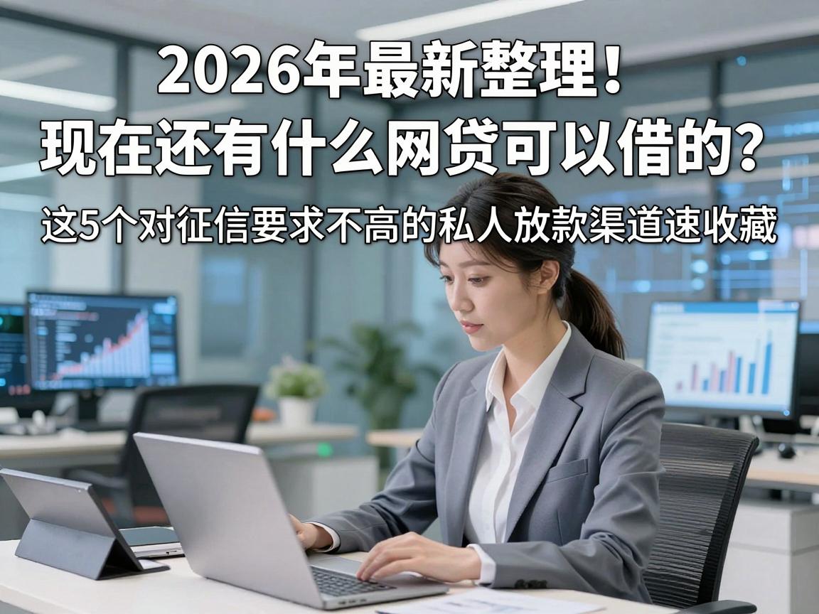 2026年最新整理！现在还有什么网贷可以借的？这5个对征信要求不高的私人放款渠道速收藏