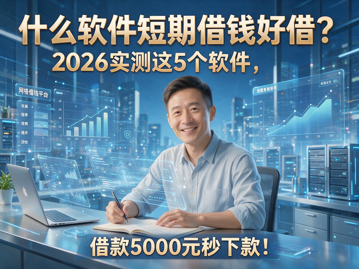 什么软件短期借钱好借？2026实测这5个软件，借款5000元秒下款！