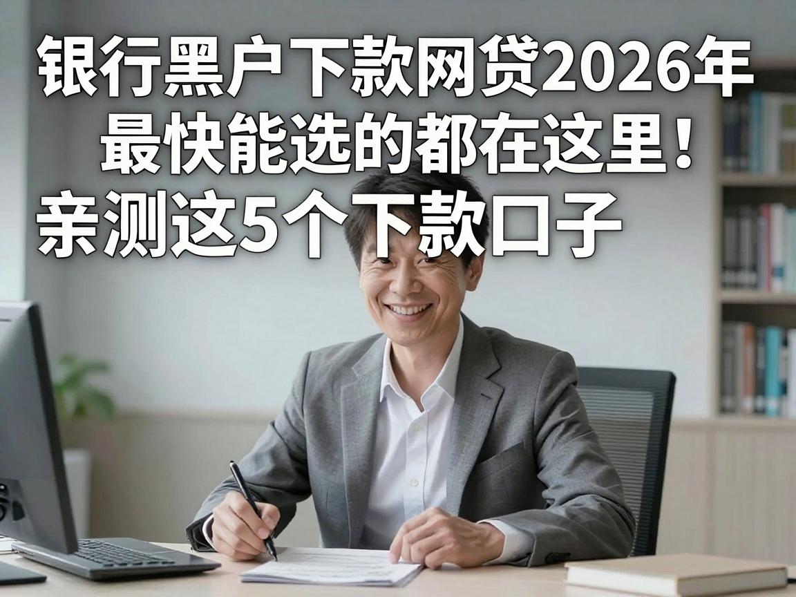 银行黑户下款网贷2026年最快能选的都在这里！亲测这5个下款口子