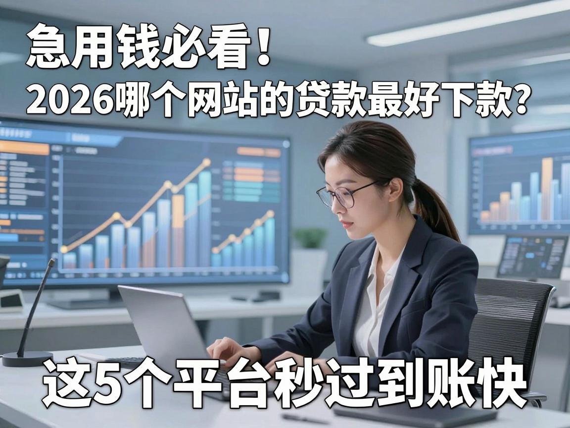急用钱必看！2026哪个网站的贷款最好下款？这5个平台秒过到账快