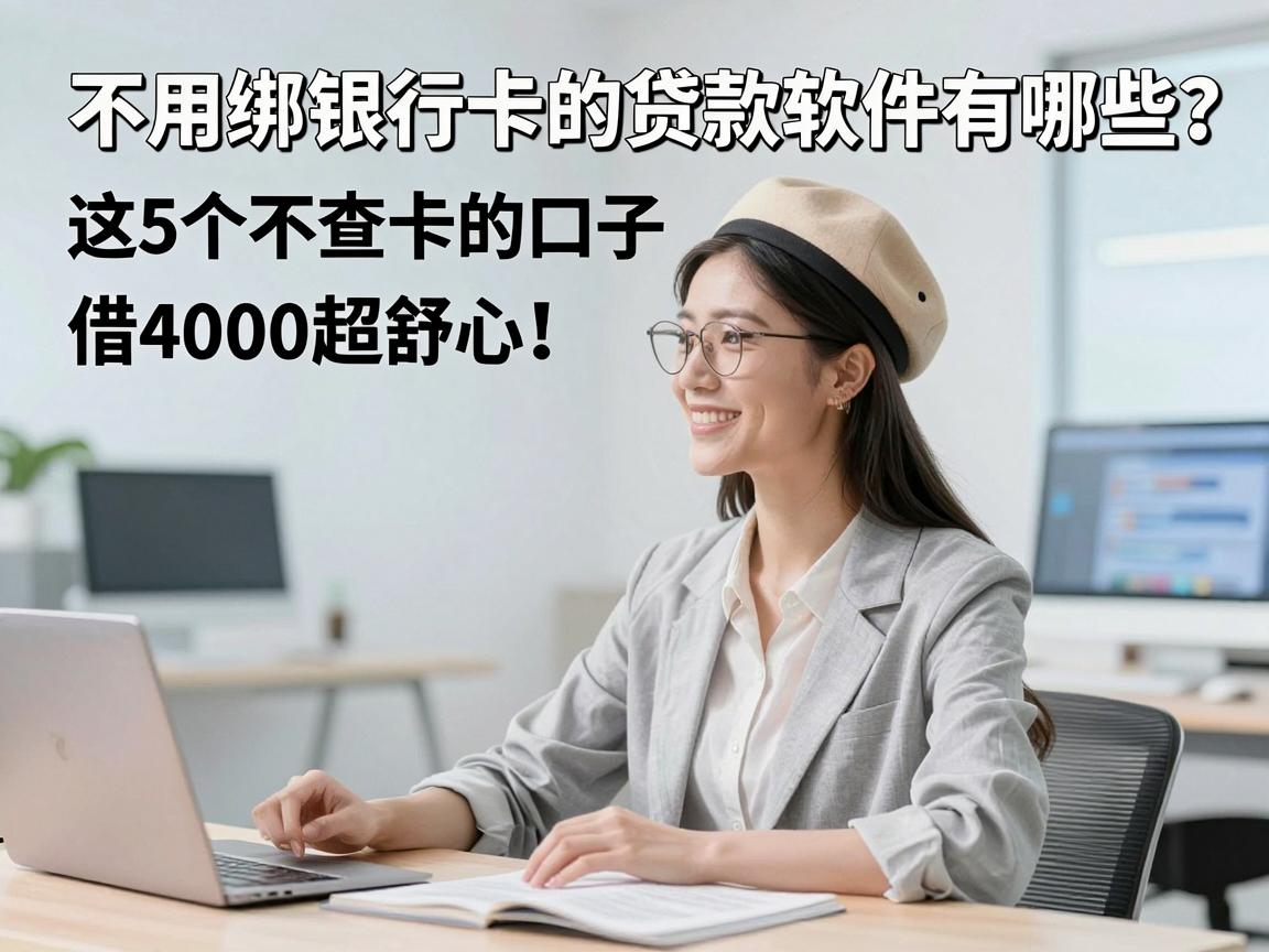不用绑银行卡的贷款软件有哪些？这5个不查卡的口子借4000超舒心！