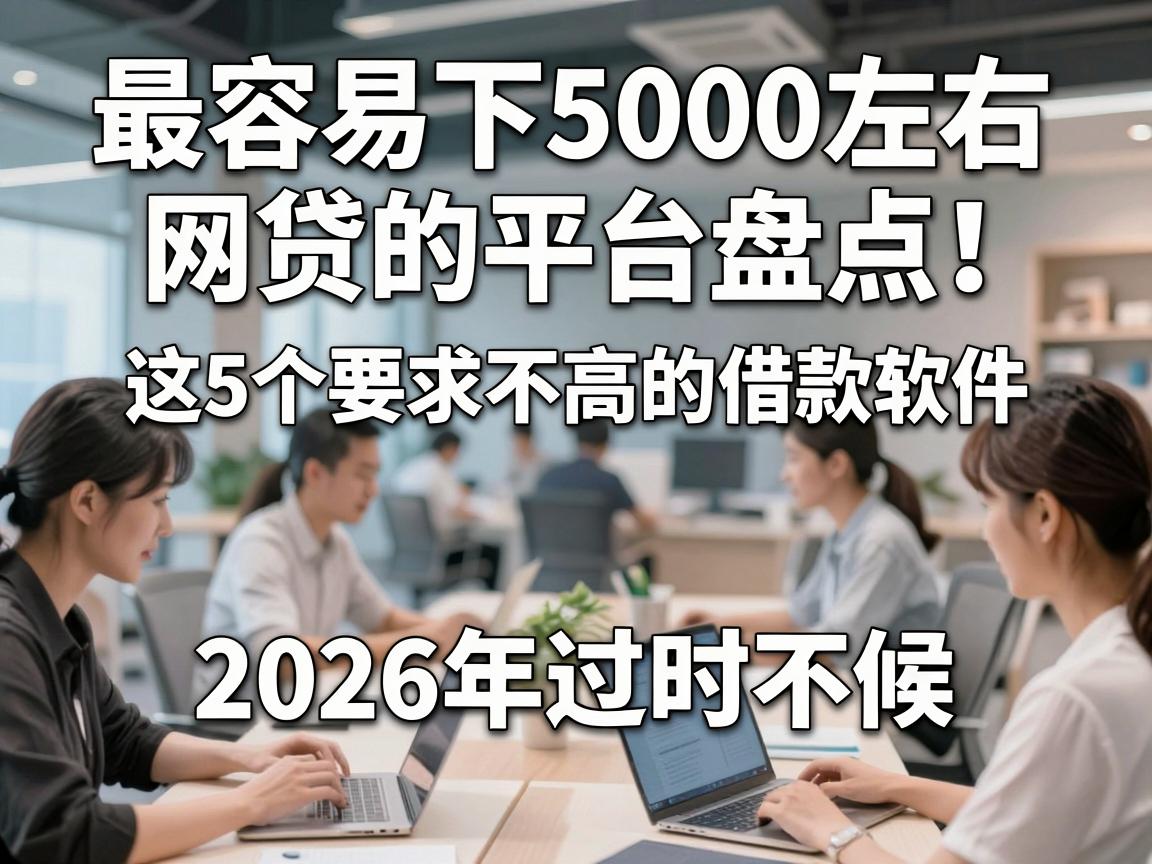 最容易下5000左右网贷的平台盘点！这5个要求不高的借款软件，2026年过时不候