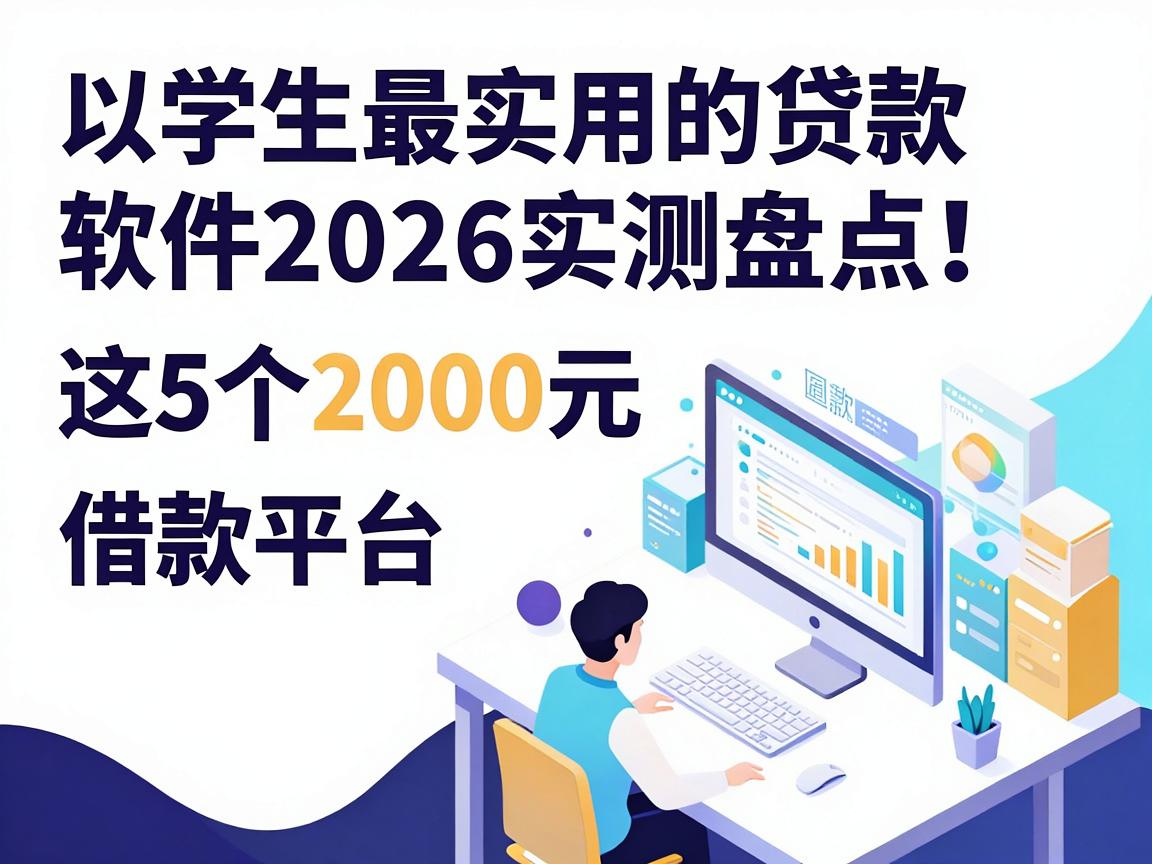 学生最实用的贷款软件2026实测盘点！这5个2000元借款平台值得收藏