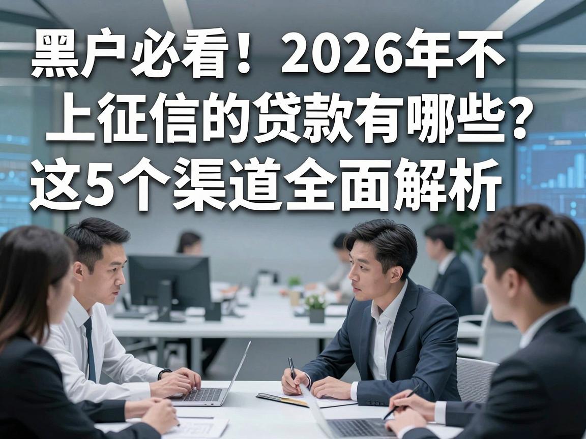 黑户必看！2026年不上征信的贷款有哪些？这5个渠道全面解析！