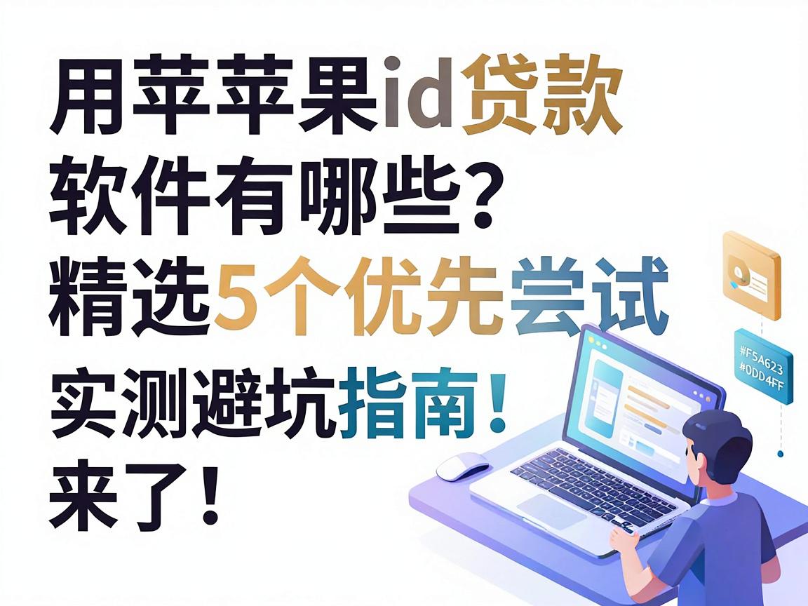 用苹果id贷款软件有哪些？精选5个优先尝试，实测避坑指南来了！