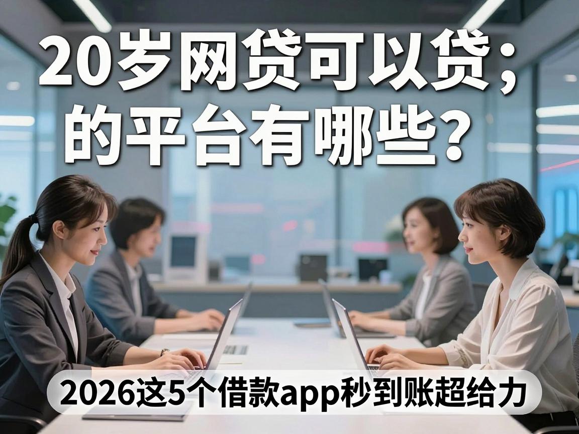 20岁网贷可以贷的平台有哪些？2026这5个借款app秒到账超给力