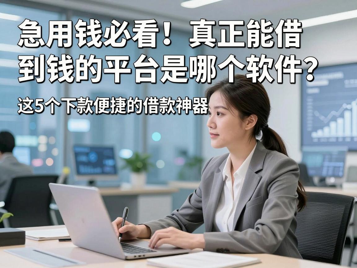 急用钱必看！真正能借到钱的平台是哪个软件？这5个下款便捷的借款神器别错过