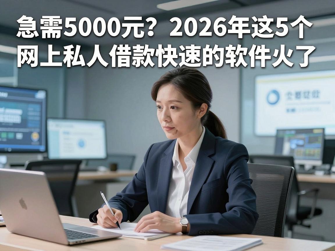 急需5000元？2026年这5个网上私人借款快速的软件火了