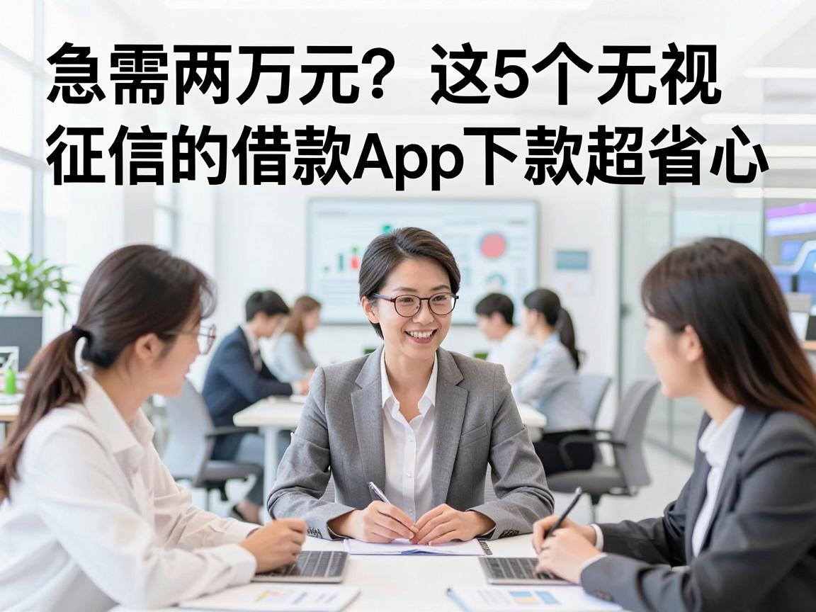 急需两万元？这5个无视征信的借款App下款超省心