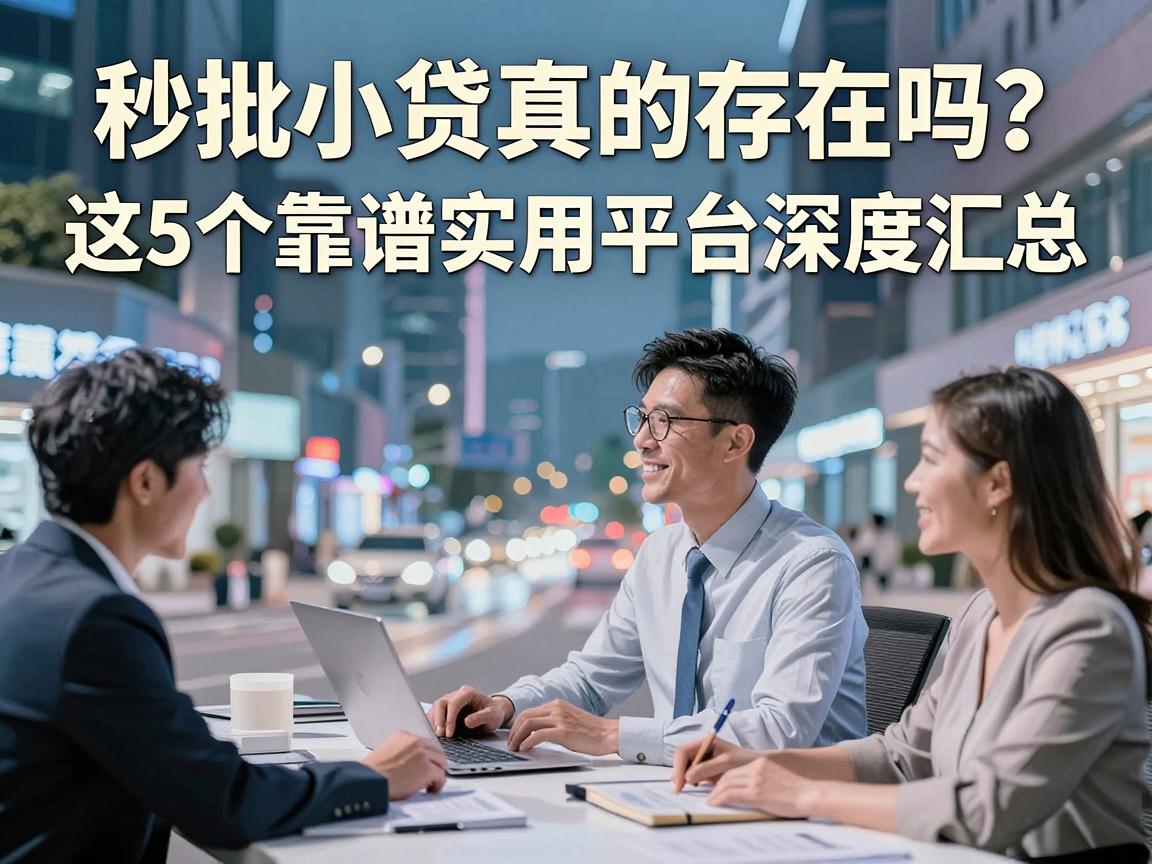 秒批小贷真的存在吗？这5个靠谱实用平台深度汇总！