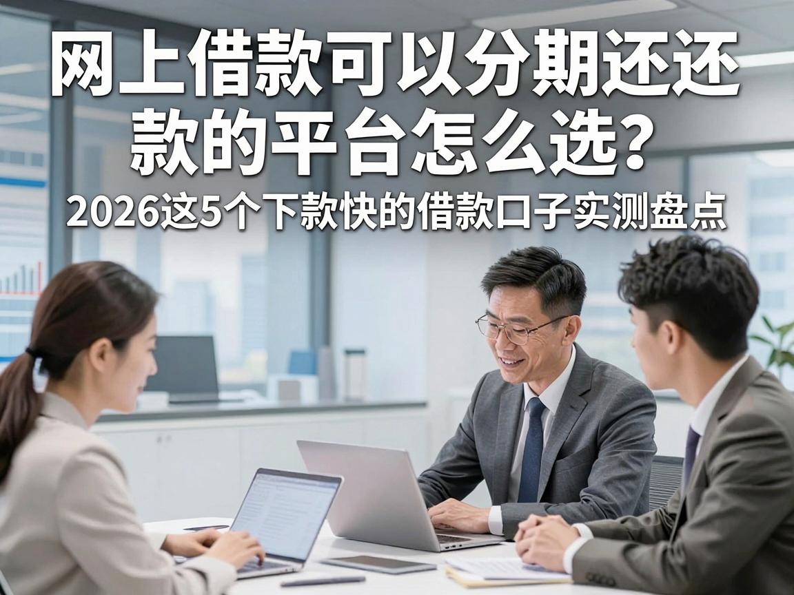 网上借款可以分期还款的平台怎么选？2026这5个下款快的借款口子实测盘点