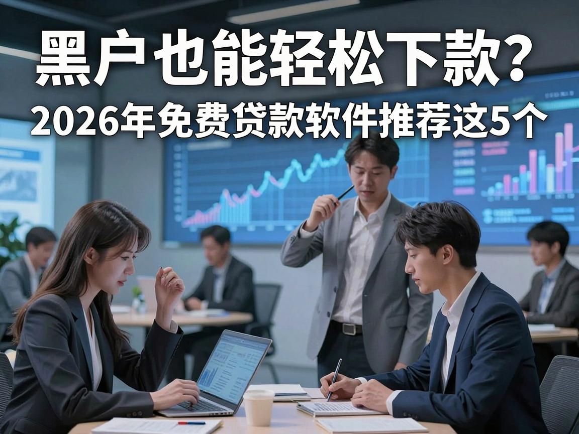 黑户也能轻松下款？2026年免费贷款软件推荐这5个，全面揭秘！