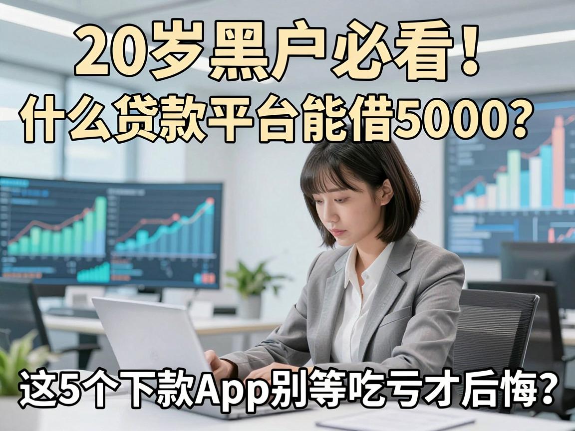 20岁黑户必看！什么贷款平台能借5000？这5个下款App别等吃亏才后悔