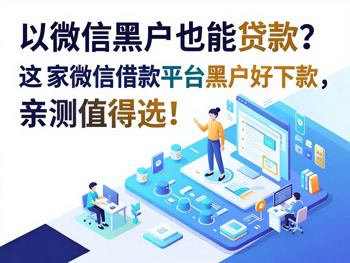 微信黑户也能贷款？这几家微信借款平台黑户好下款，亲测值得选！
