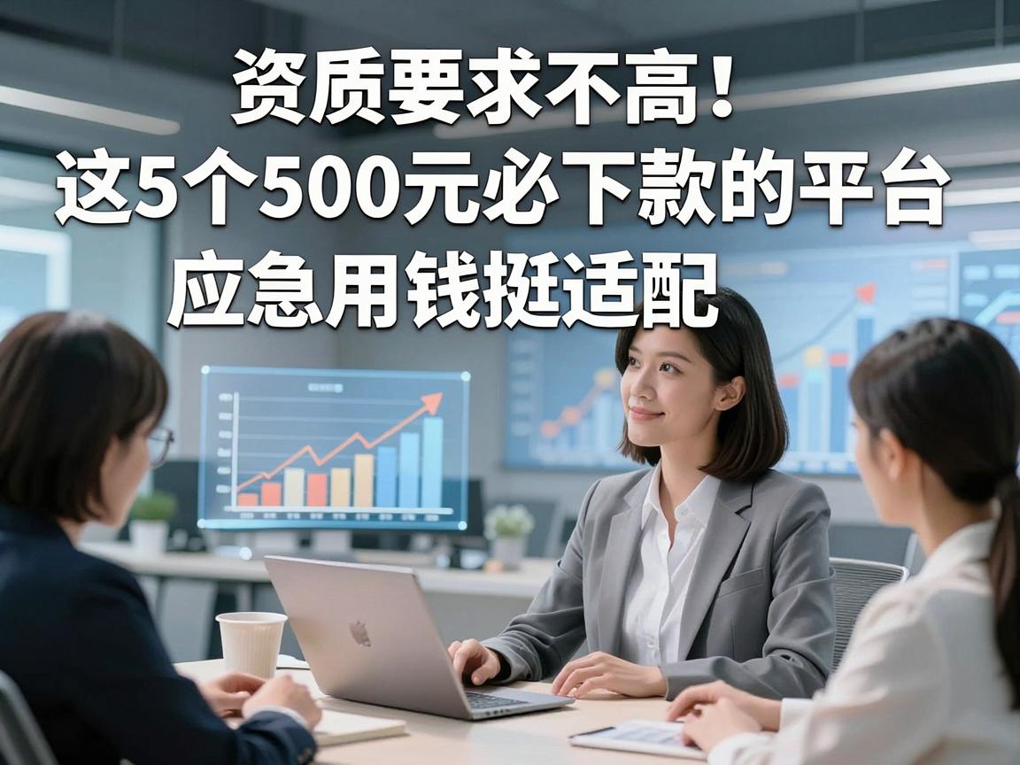 资质要求不高！这5个500元必下款的平台，应急用钱挺适配