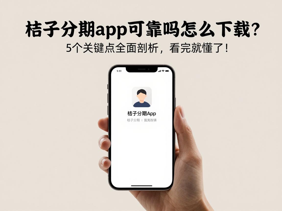 桔子分期app可靠吗怎么下载？5个关键点全面剖析，看完就懂了！