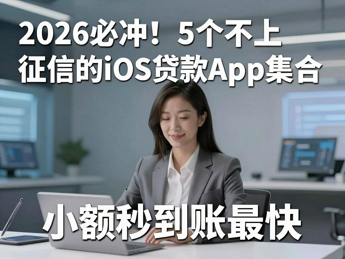 2026必冲！5个不上征信的iOS贷款App集合，小额秒到账最快