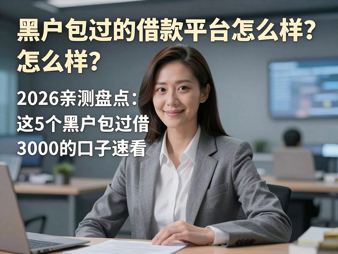黑户包过的借款平台怎么样？2026亲测盘点：这5个黑户包过借3000的口子速看