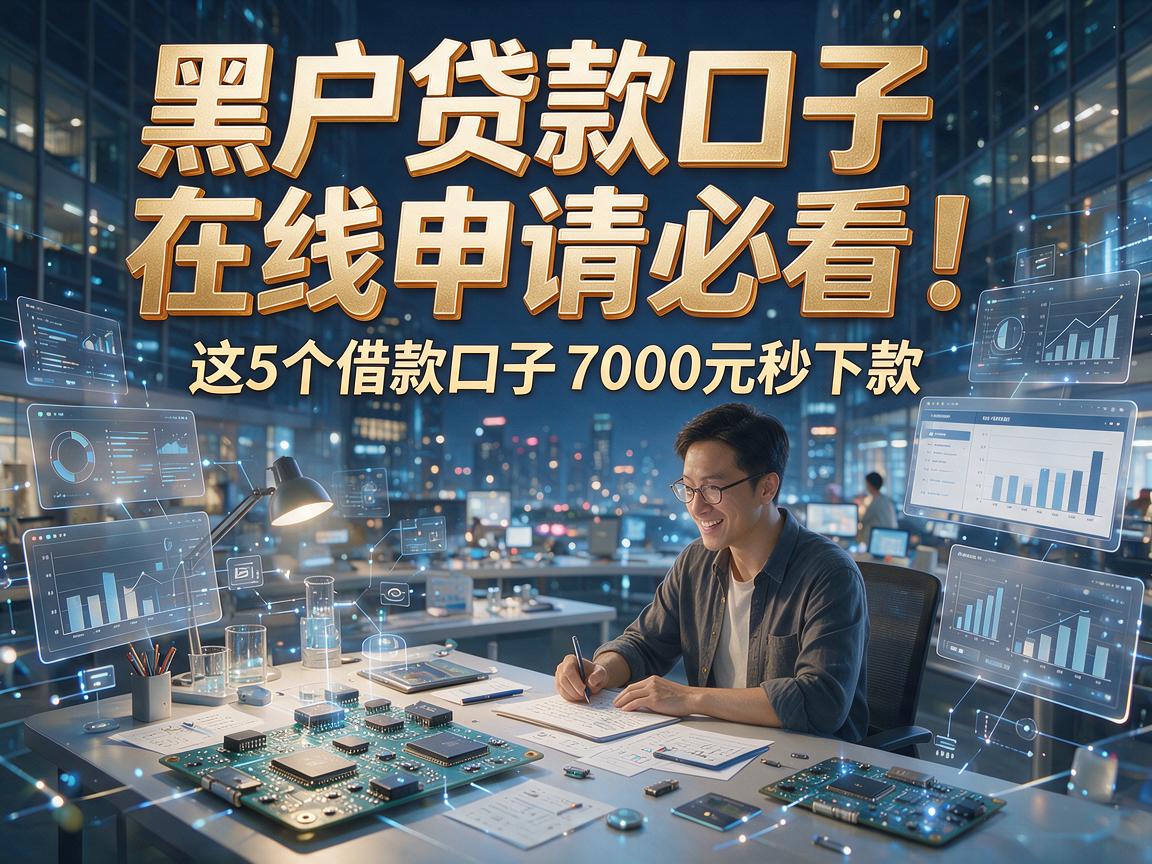 黑户贷款口子在线申请必看！这5个借款口子7000元秒下款