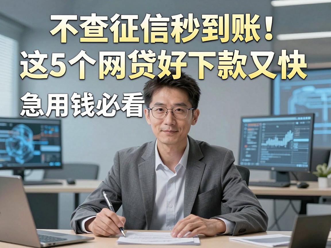 不查征信秒到账！这5个网贷好下款又快，急用钱必看