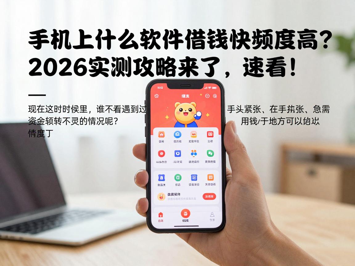 手机上什么软件借钱快额度高？2026实测攻略来了，速看！