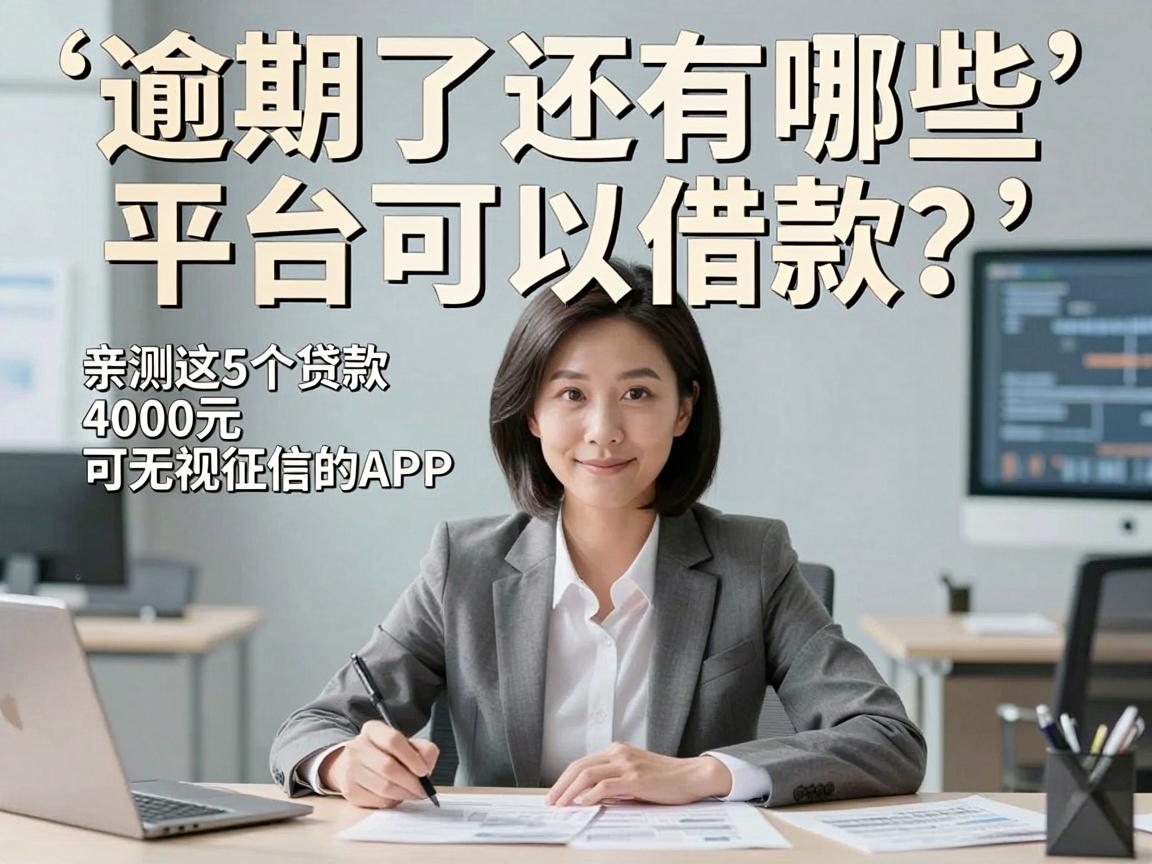 逾期了还有哪些平台可以借款？亲测这5个贷款4000元可无视征信的APP