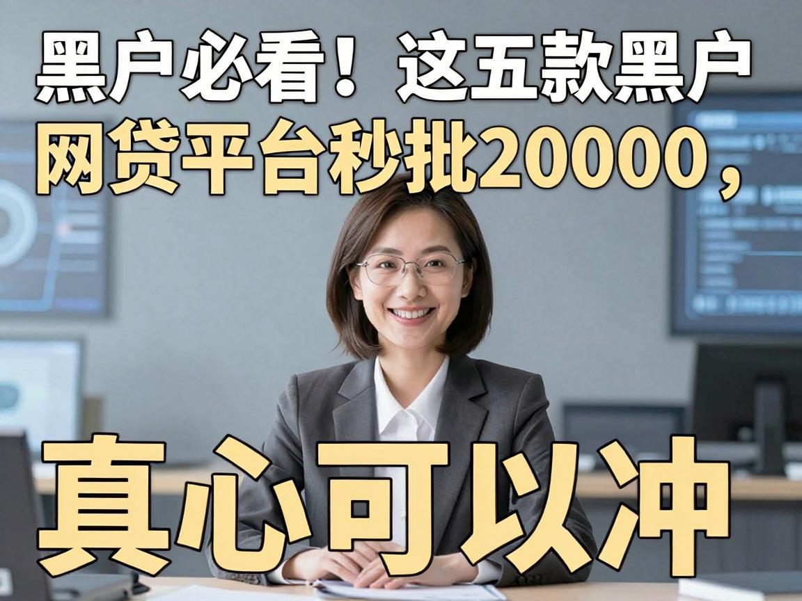 黑户必看！这五款黑户网贷平台秒批20000，真心可以冲！