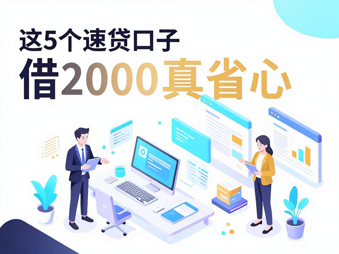 支付宝上不看当前逾期的借钱平台盘点，这5个速贷口子借2000真省心
