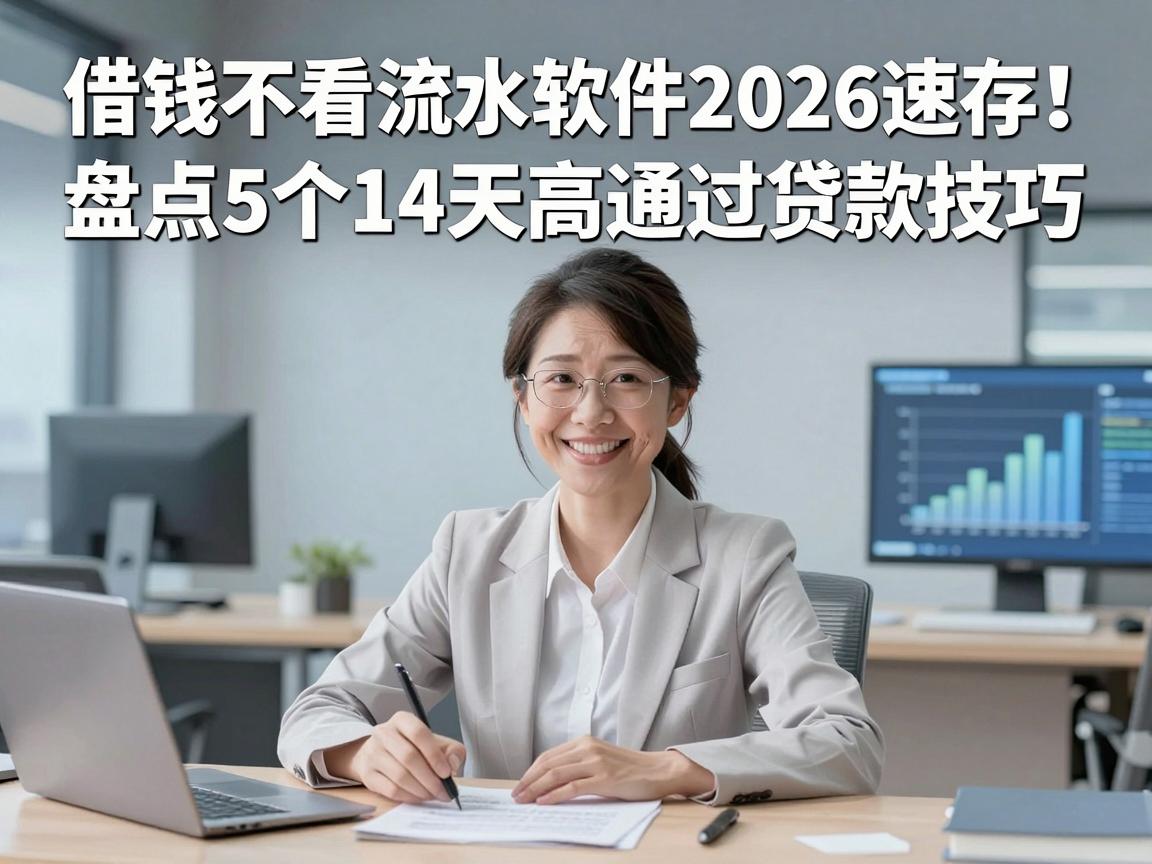 借钱不看流水软件2026速存！盘点5个14天高通过贷款技巧